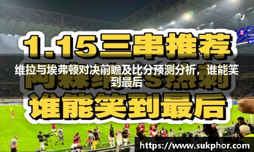 维拉与埃弗顿对决前瞻及比分预测分析，谁能笑到最后